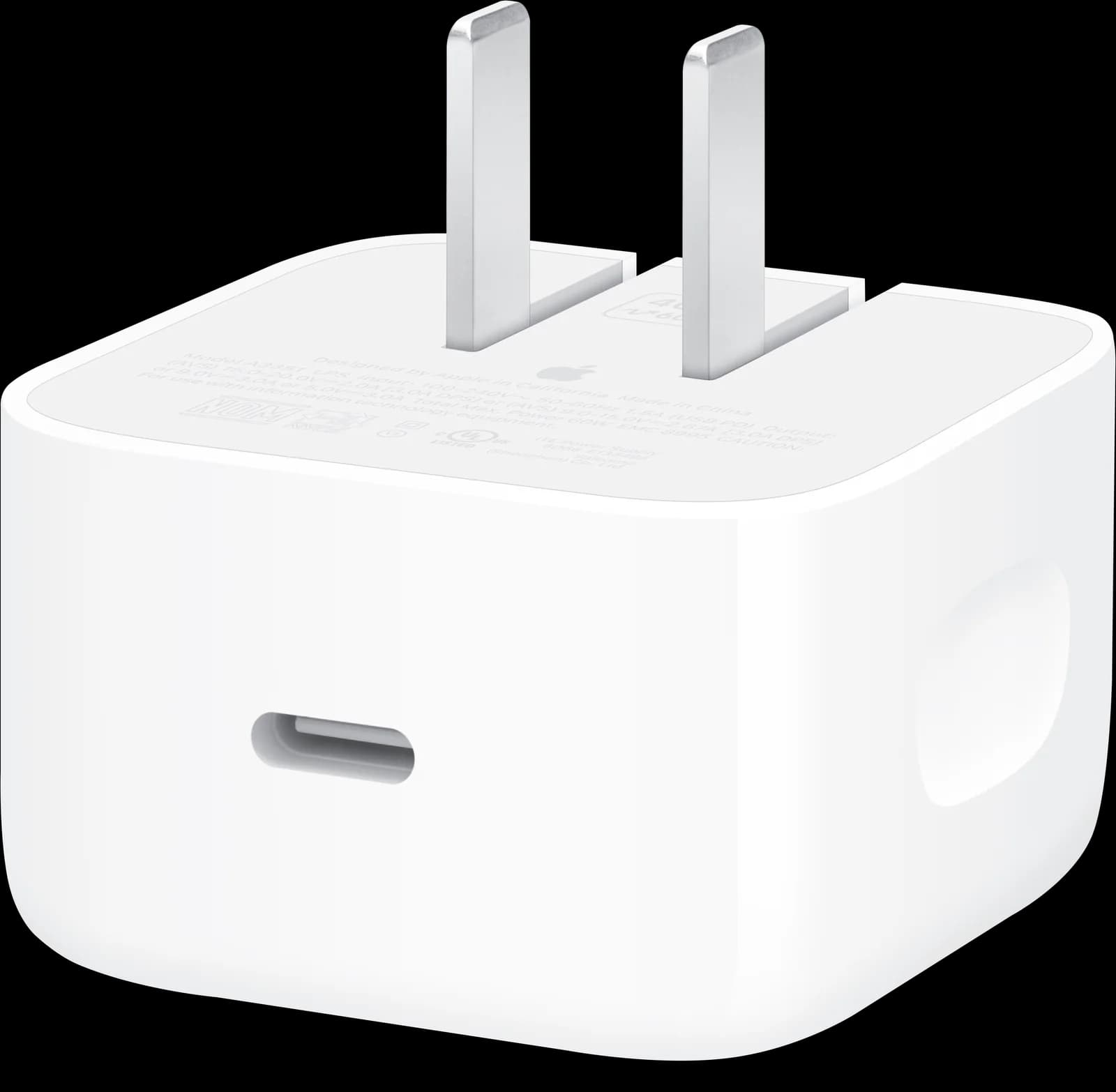 Adaptador de corriente dinámico de 40 W (hasta 60 W) en Blanco