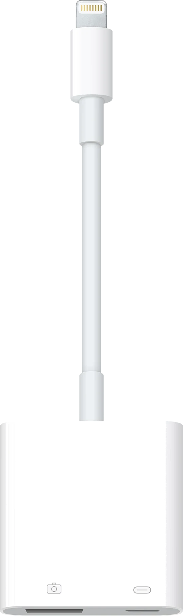 Adaptador de Lightning a USB 3 para cámaras en Blanco