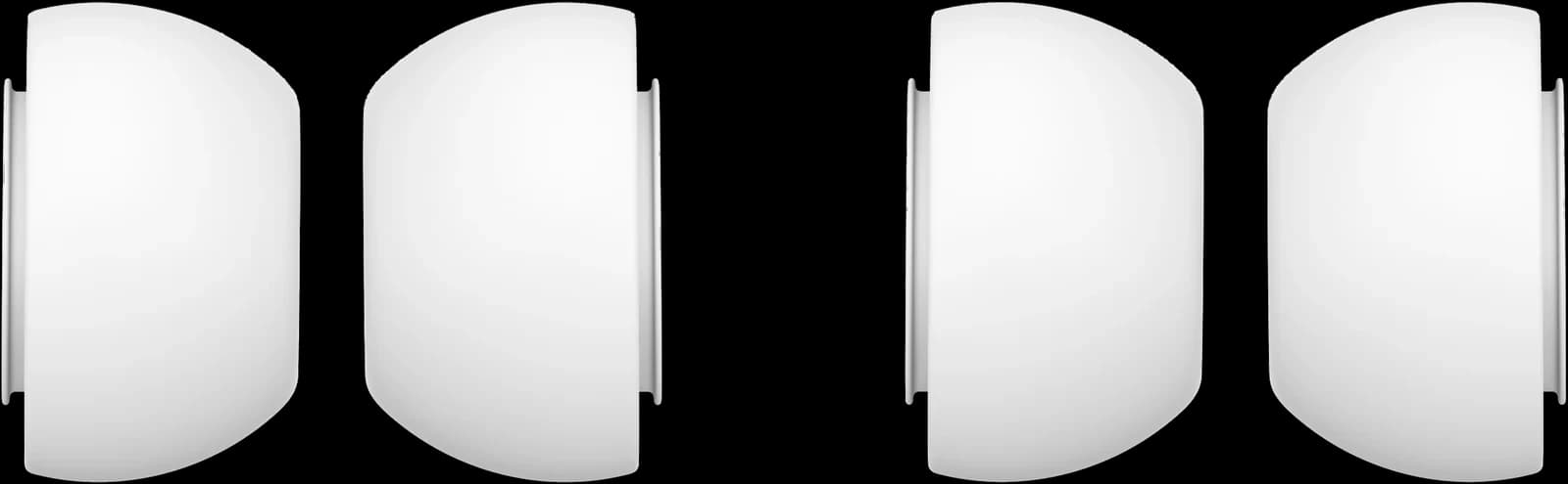 Almohadillas para los AirPods Pro 3 (2 pares) en Blanco