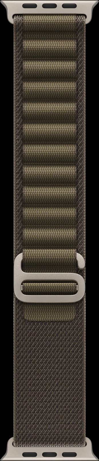 Correa Alpine Loop para Apple Watch Ultra en Oliva oscuro