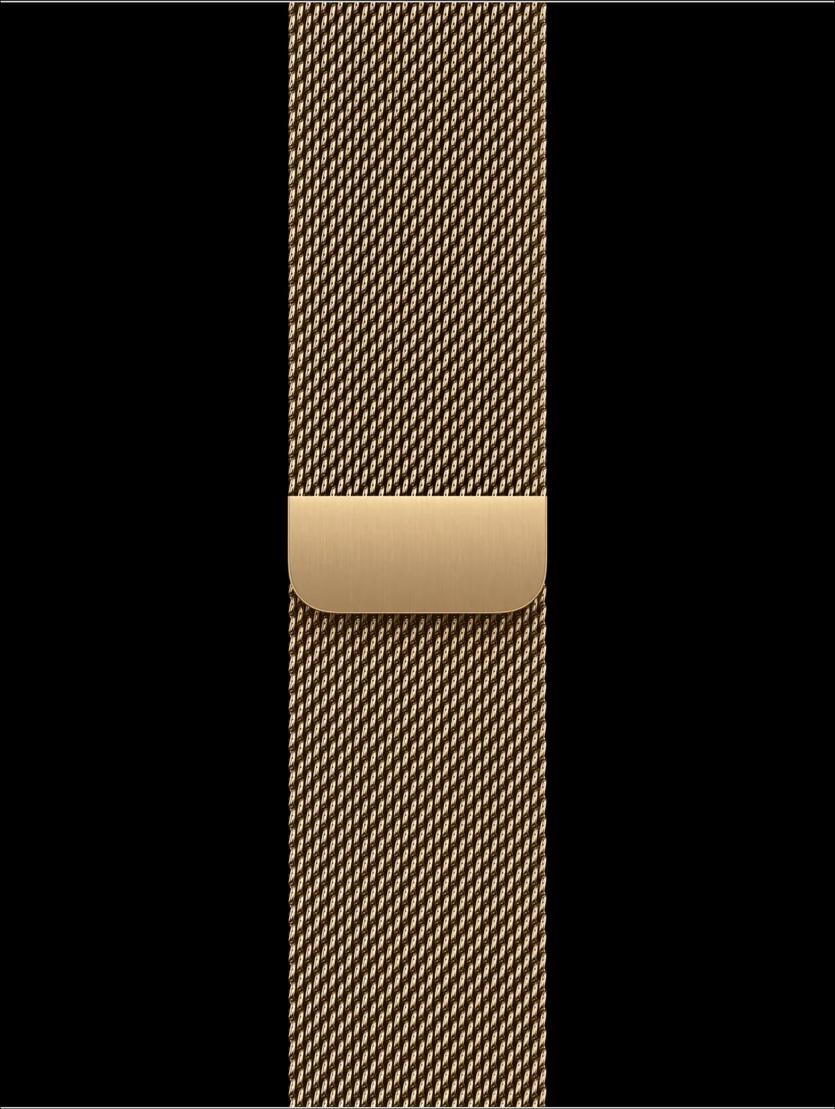 Correa de malla milanesa (Milanese Loop) para Apple Watch en Oro radiante