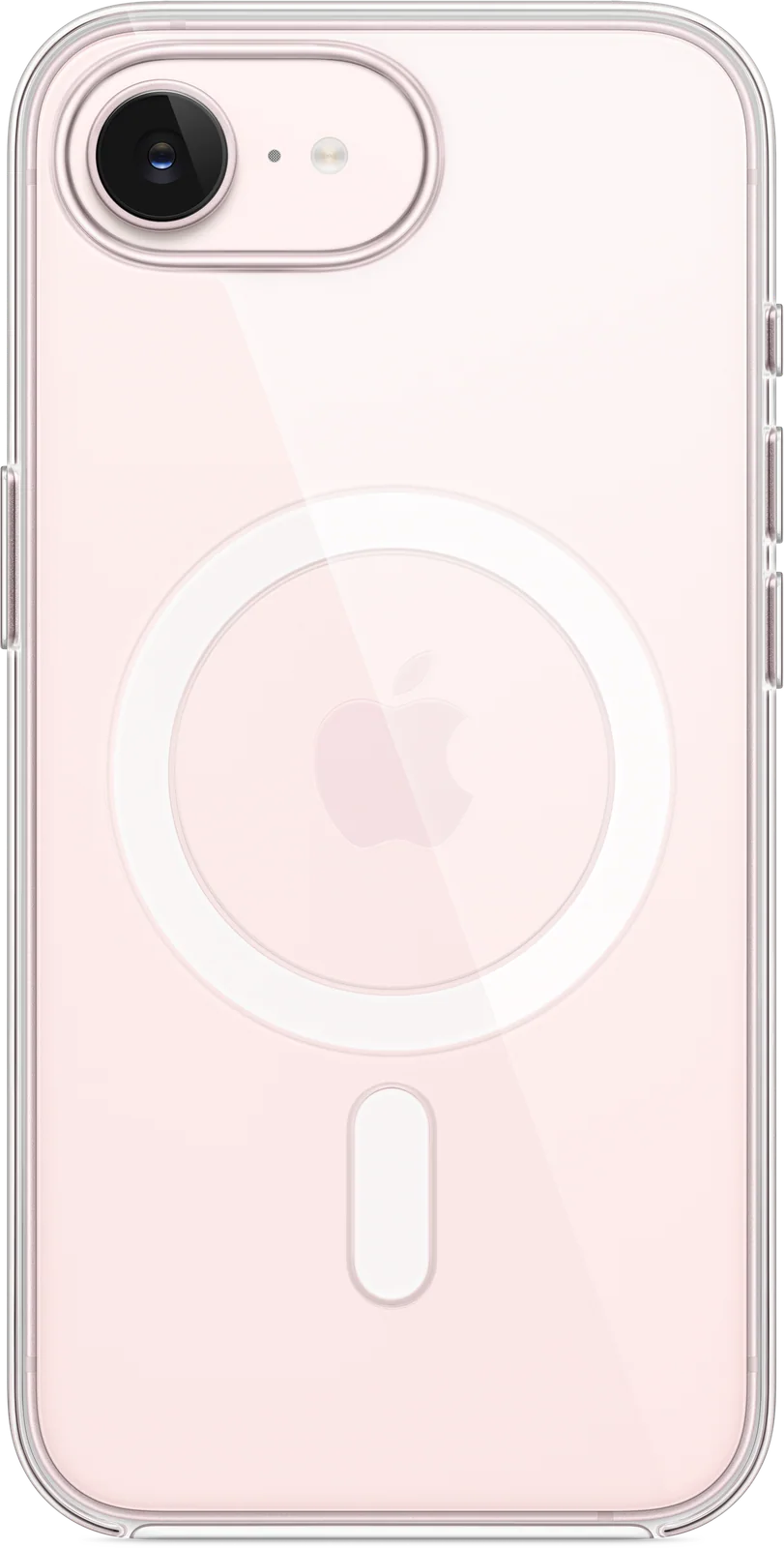 Funda transparente con MagSafe para iPhone 17e en Transparente