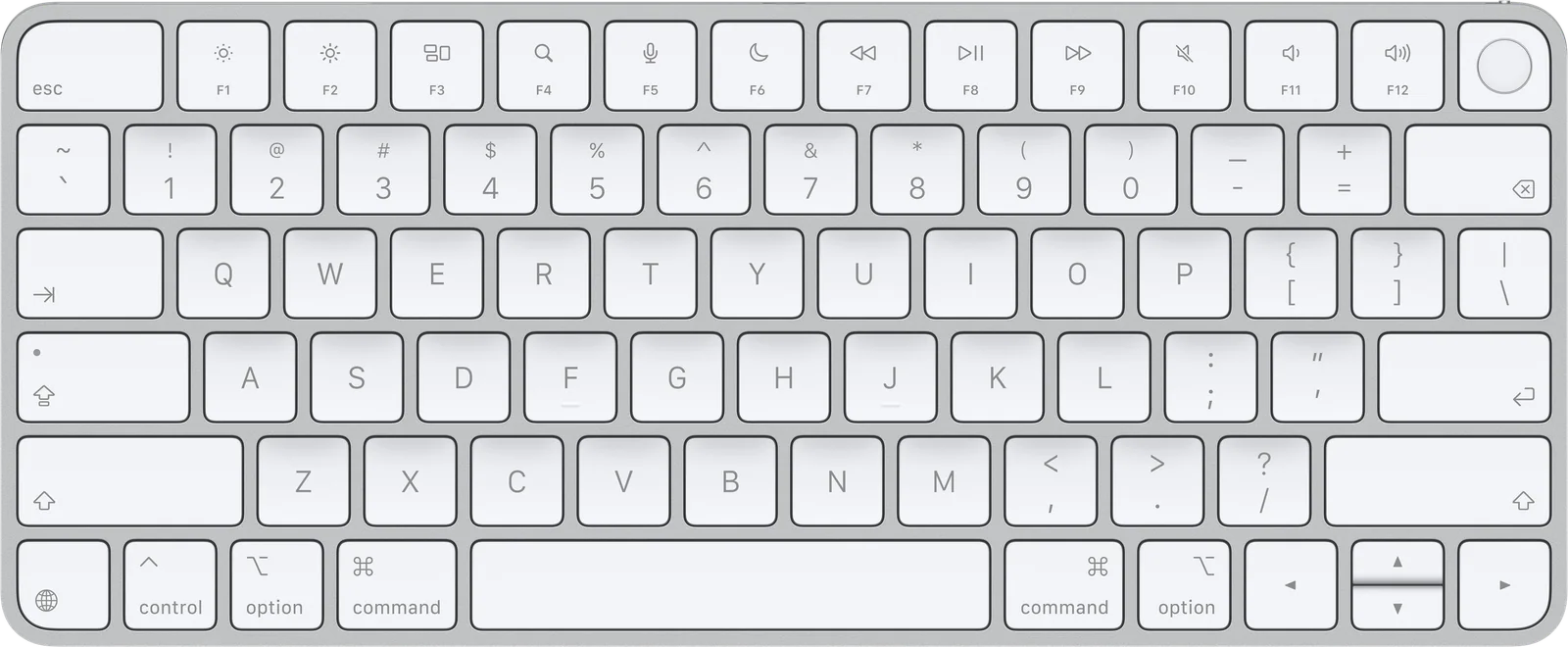Magic Keyboard con Touch ID (USB‑C) en Blanco