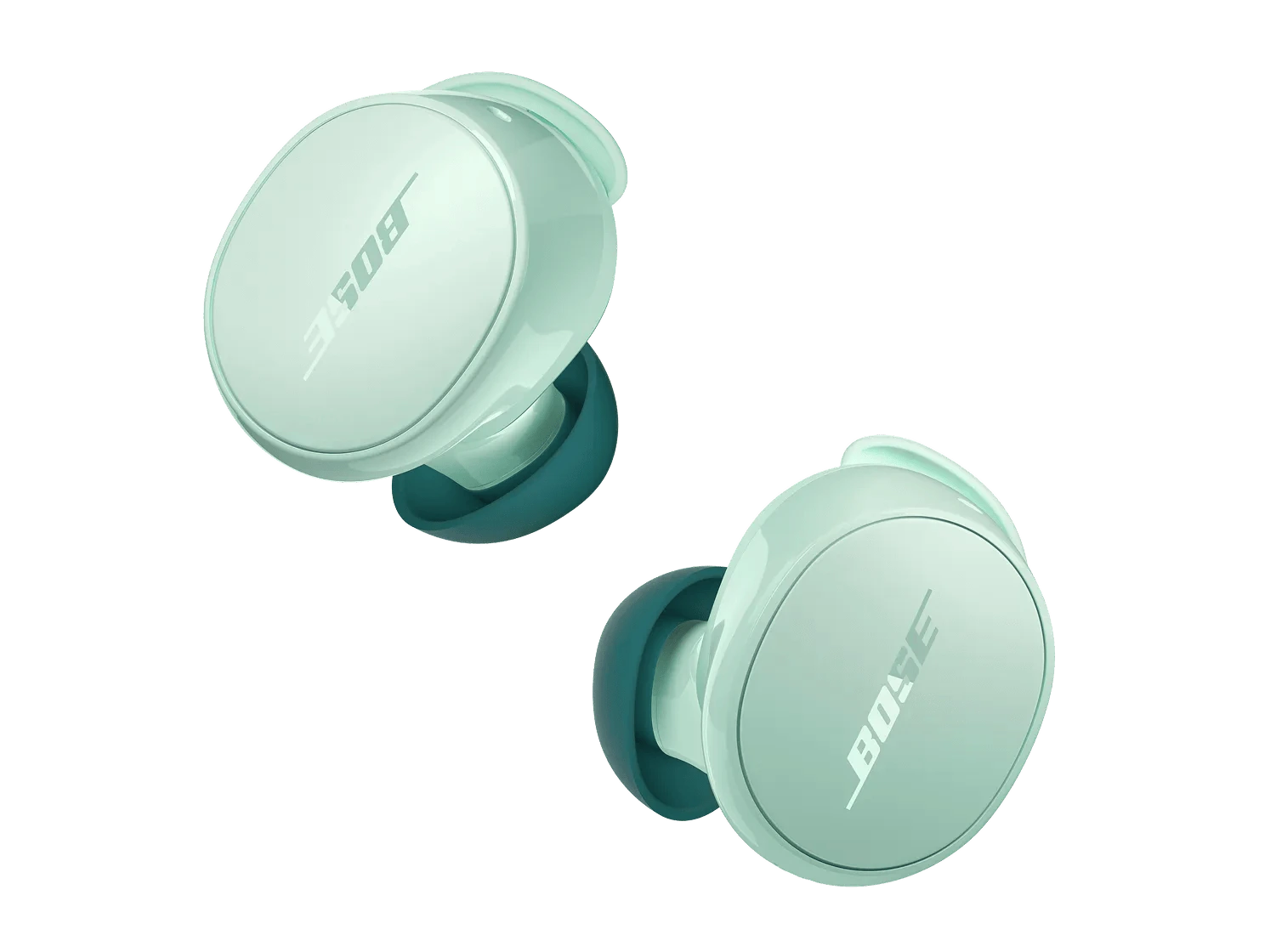 Bose QuietComfort Earbuds en Dewdrop Mint