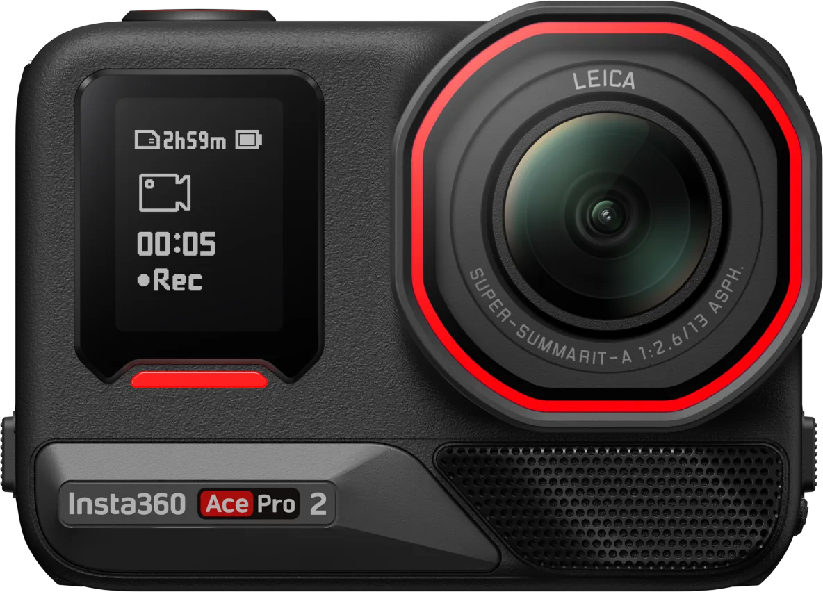 Insta360 Ace Pro 2: vista frontal