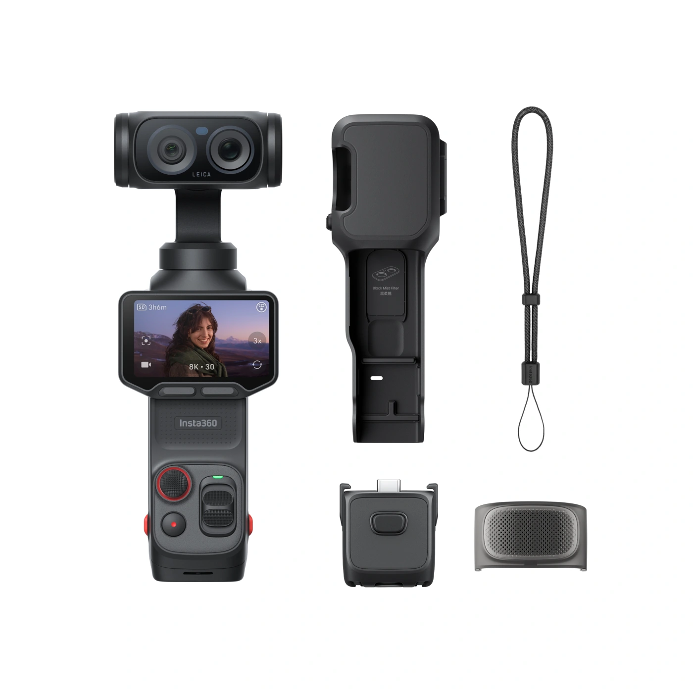 Insta360 Luna Ultra en Cósmico Negro