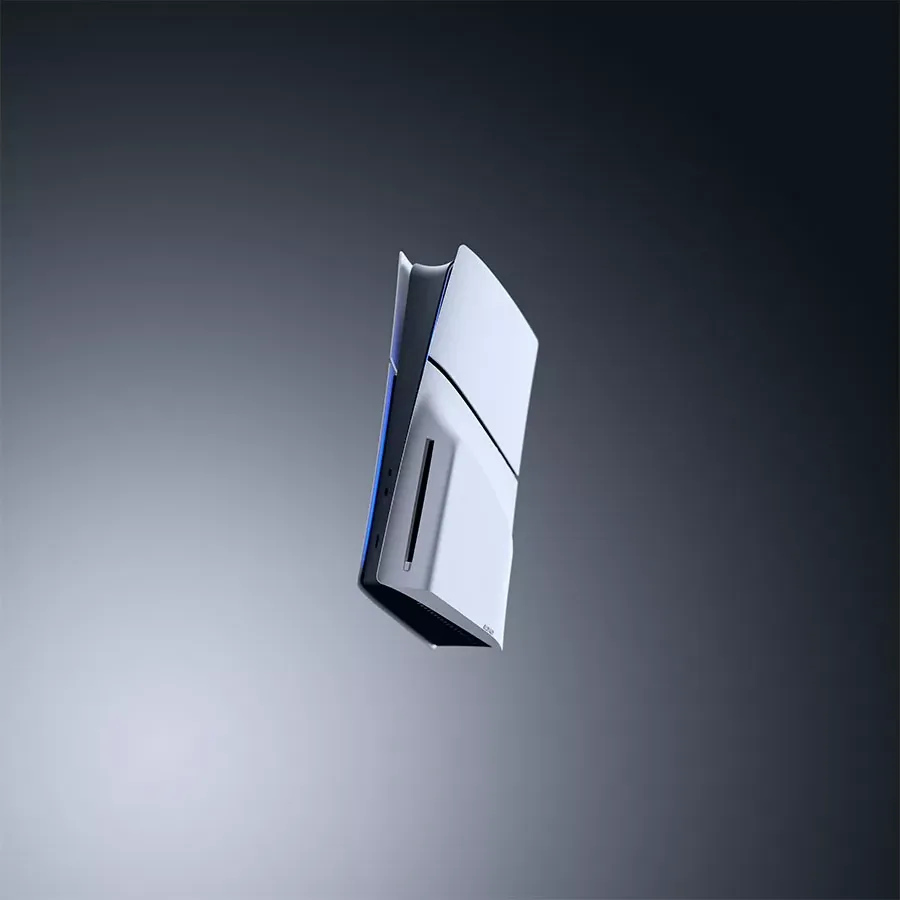 La versión delgada: todo lo de la PS5 en un tamaño más chico, con SSD de 1 TB.