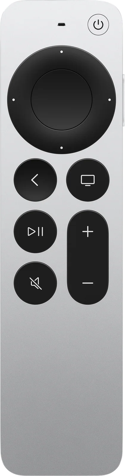 Siri Remote (3.ª generación) en Plata