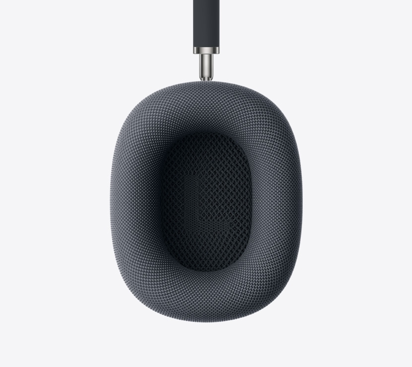 Audífonos AirPods Max 2, color medianoche, detalle del interior de la almohadilla