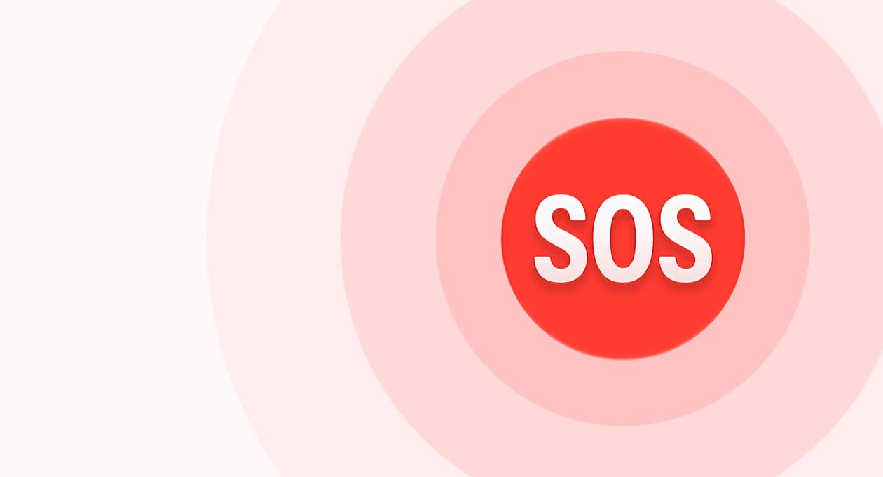 Ícono de Detección de Caídas SOS