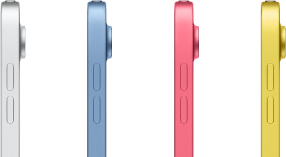 iPad en cuatro colores diferentes