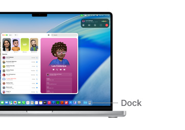 Un recorrido por la navegación de macOS, como los botones de ventana.